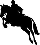 Hunter-Jumper Horse Reflective Decal