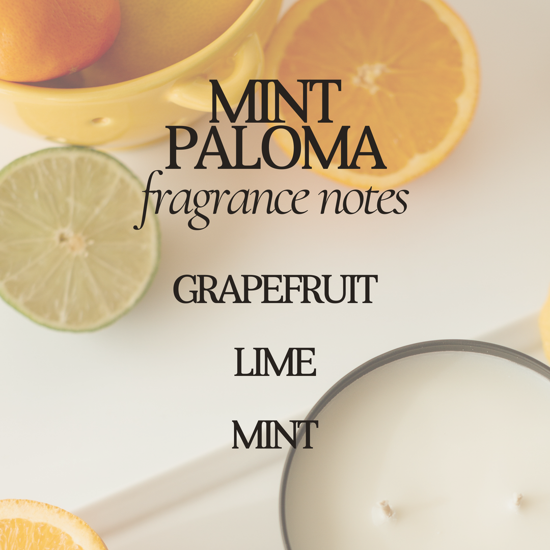 Mint Paloma 12 oz Soy Candle - Home Decor & Gifts - Summer