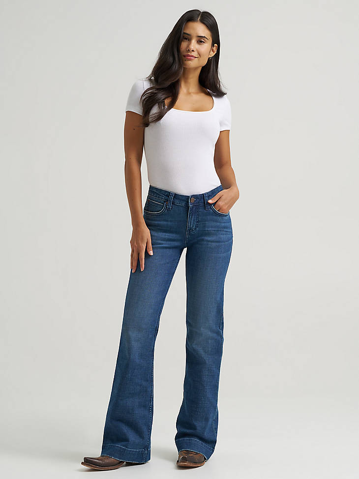 Wrangler Retro Trouser Jean - Mid Rise