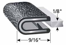 FENDER TRIM for all horse trailers, to protect the horse