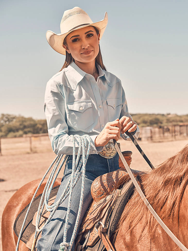 Wrangler Retro Long Sleeve Solid Shirt