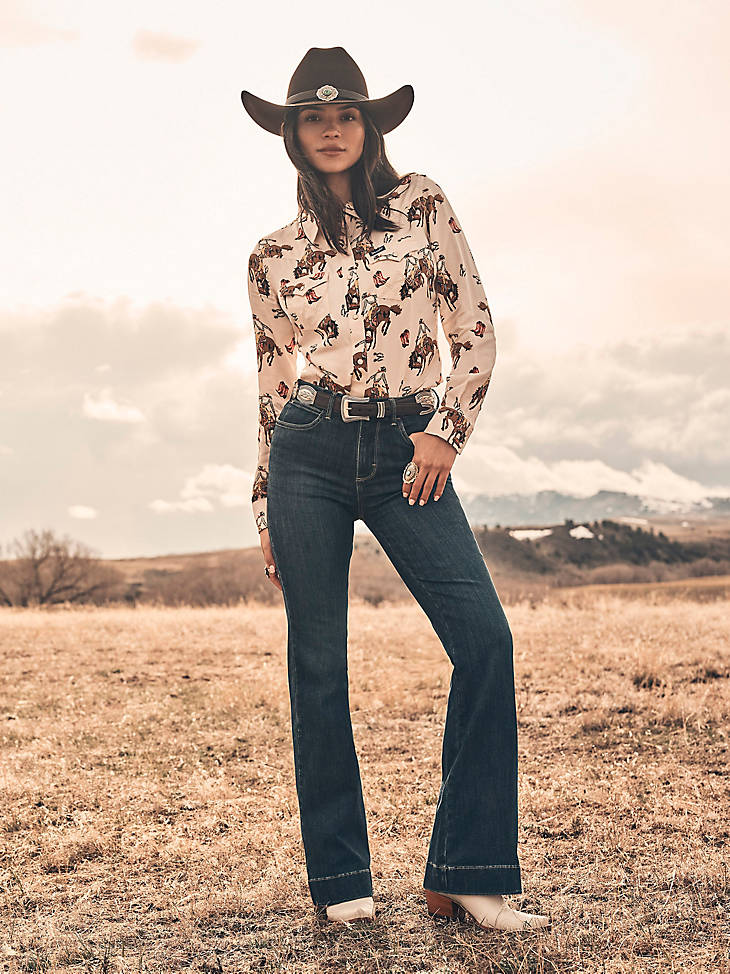 Wrangler Bespoke Trouser Jean - High Rise