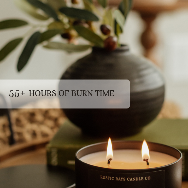 Leather Parlor 12 oz Soy Candle - Home Decor & Gifts