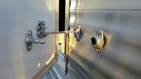 Silent Door Holder, ALUMINUM - in 3 sizes