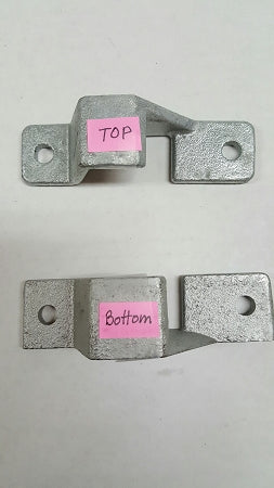 shown for right door, reversed for left side door