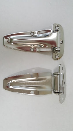 SH4KSSUS hinge, showing front & back of hinge
