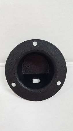 black plastic switch cup with slanted install wall