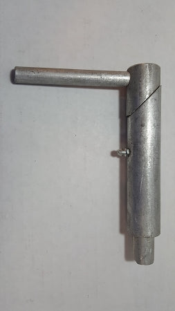 Slam Action Divider Latch shown in Aluminum, Right Only
