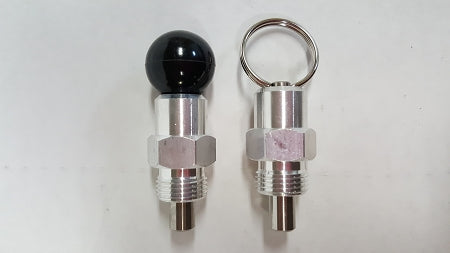 Spring-Loaded Pull Action Pin Latch