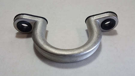 Tie Ring, Stainless Steel, WITH Gasket, Top View Showing Groove