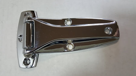 Strap Hinge, 5 3/8", Chrome Finish With UNIVERSAL Pin