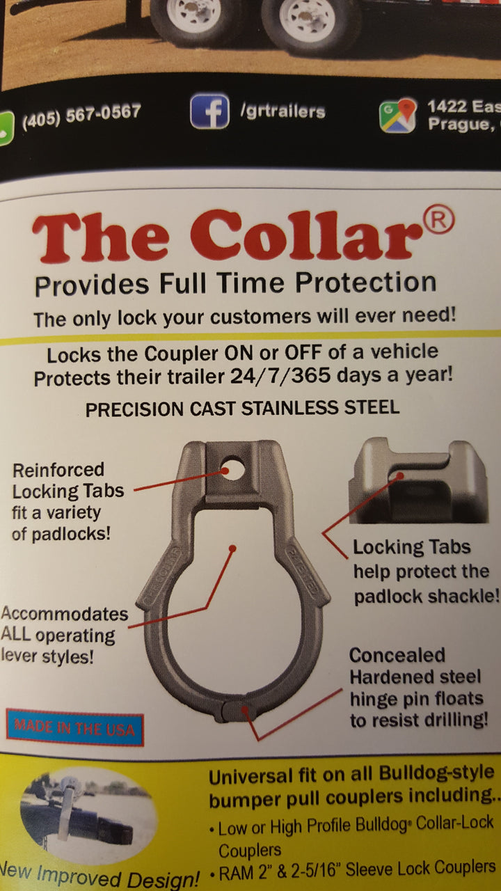The COLLAR Lock Specs