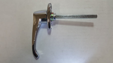 L Handle, Non- Locking, side view