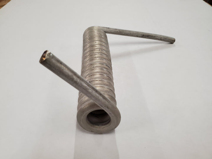 1/2" stainless steel ramp assist spring, side view