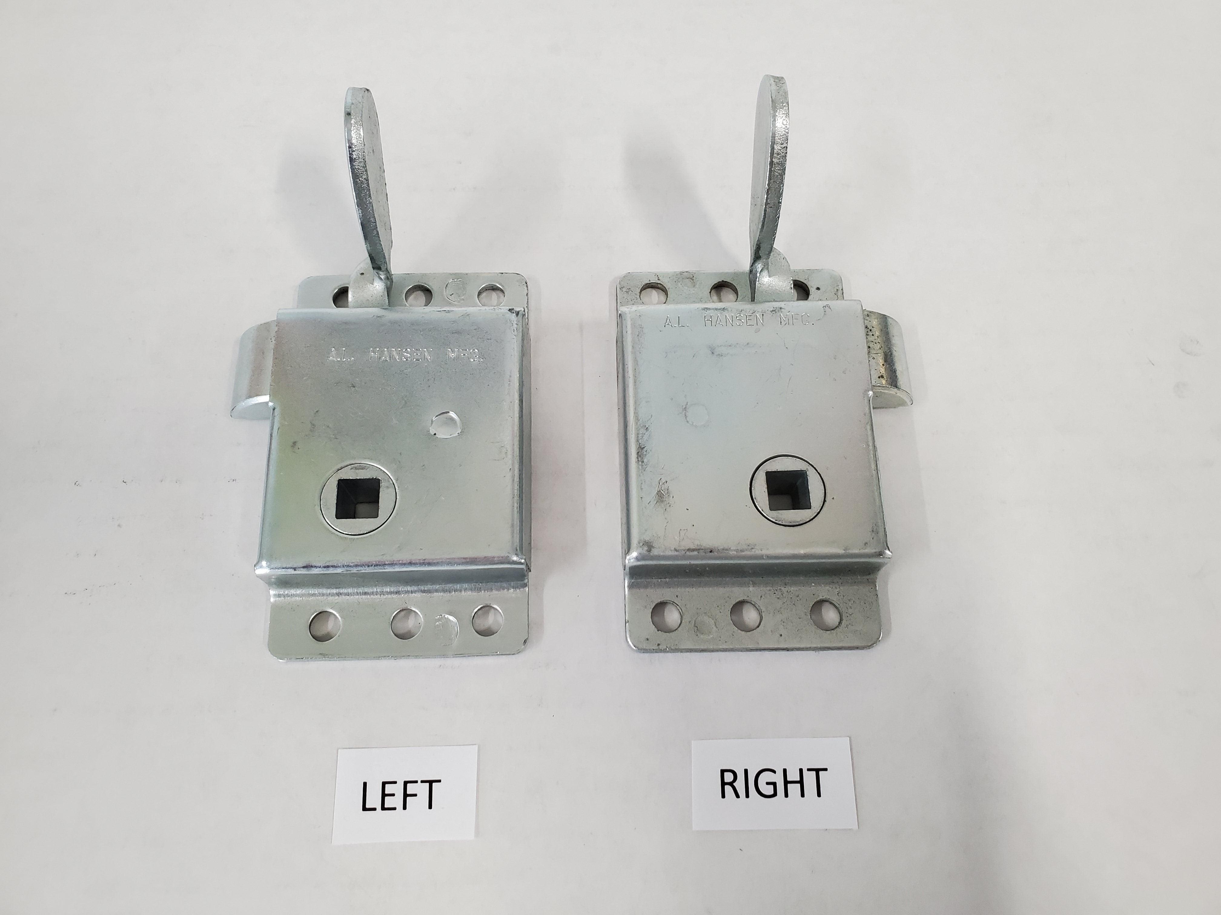 Chrome Locking Tee T Handle Latch For Trailer, Truck, Horsebox – 100mm, 8mm Square Bar, 2 Keys, AB Tools JAG072