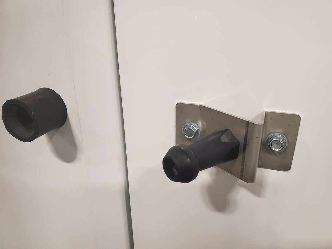 Door Holder Angle Bracket, Aluminum