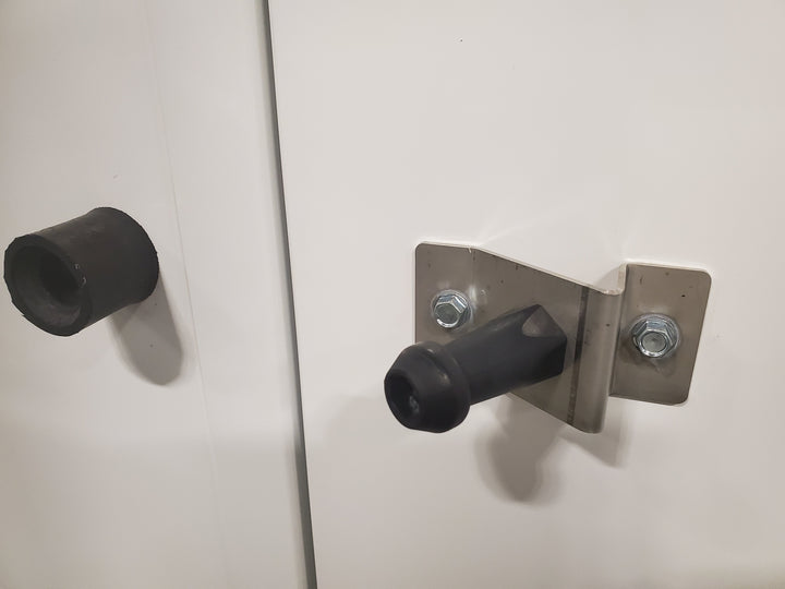 Door Holder Angle Bracket, Aluminum