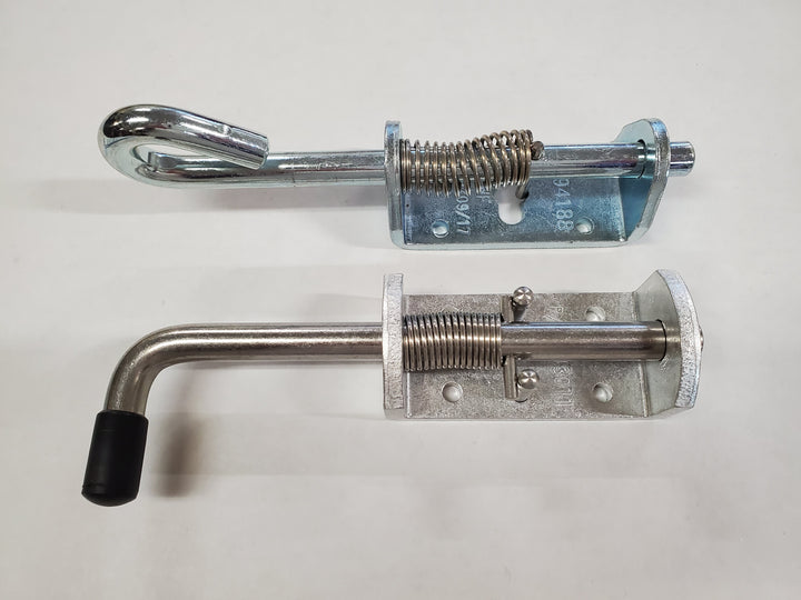 Spring-Loaded Pin Latches, shown retracted