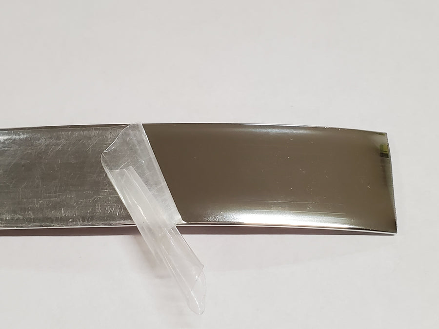 Decorative Chrome Trim 3/4" Wide has a Peel-Off Protective Coating