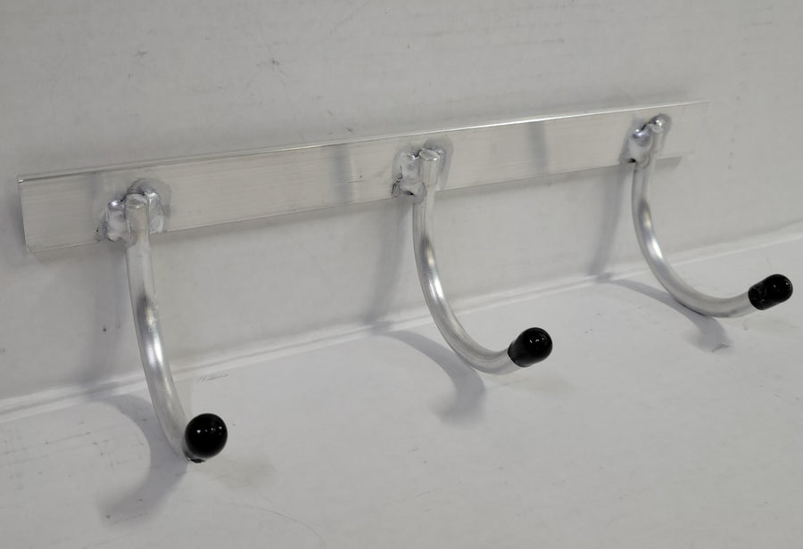 Halter/Bridle Rack, 3 Hook, 13" L (Half Rack)
