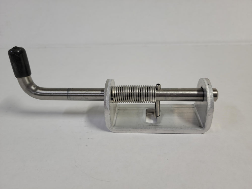 Spring-Loaded Latch, Aluminum Weld-On, Retracted