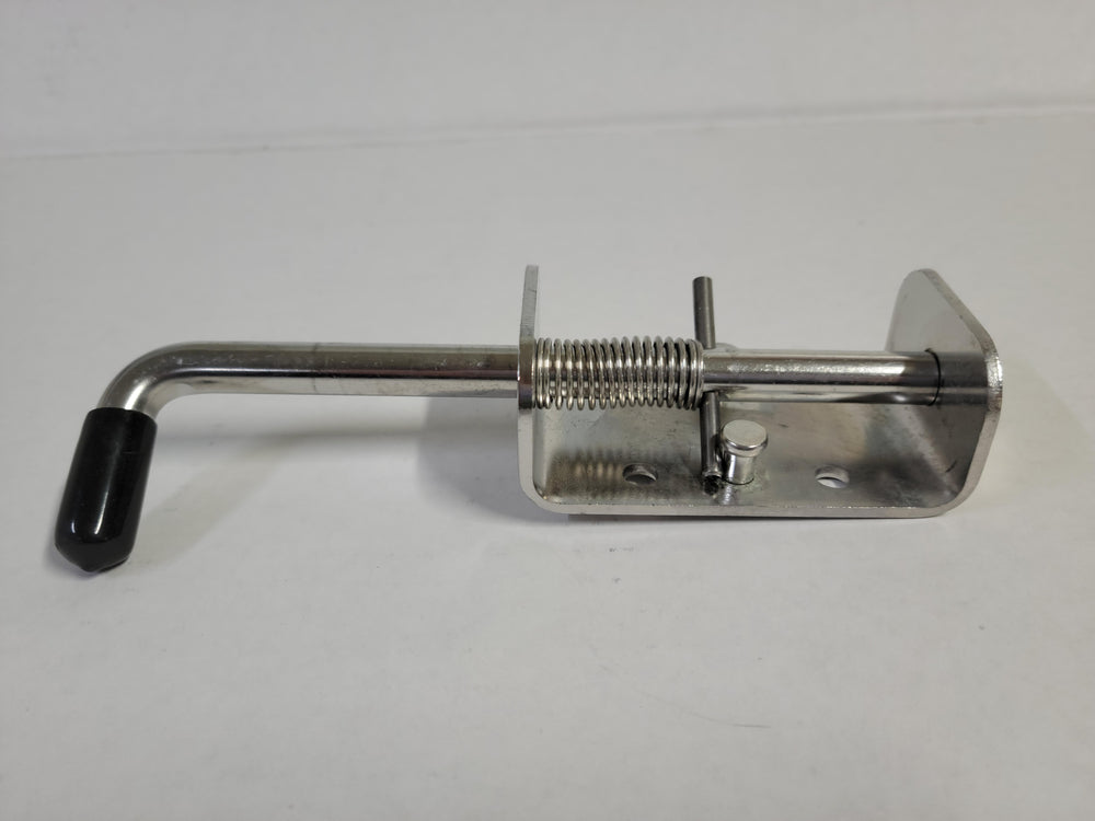 Stainless Steel L Pin & choice of 2 Base Materials/ Shown Retracted