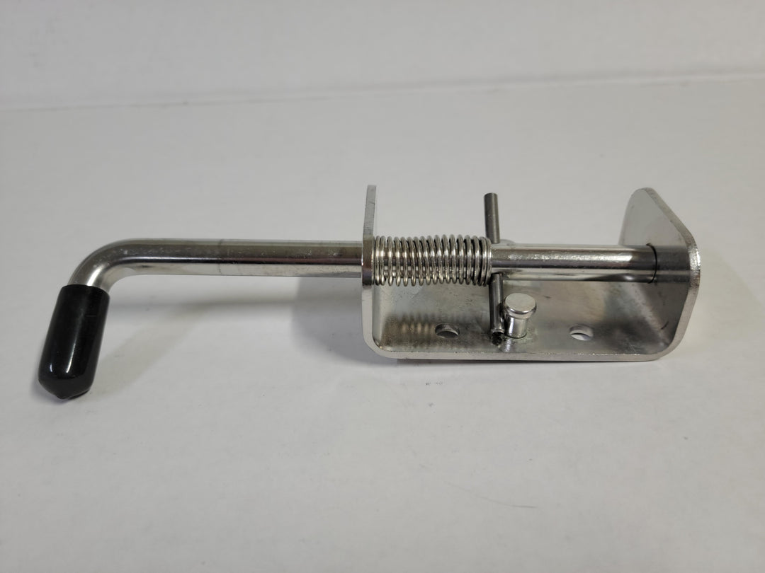 Stainless Steel L Pin & choice of 2 Base Materials/ Shown Retracted