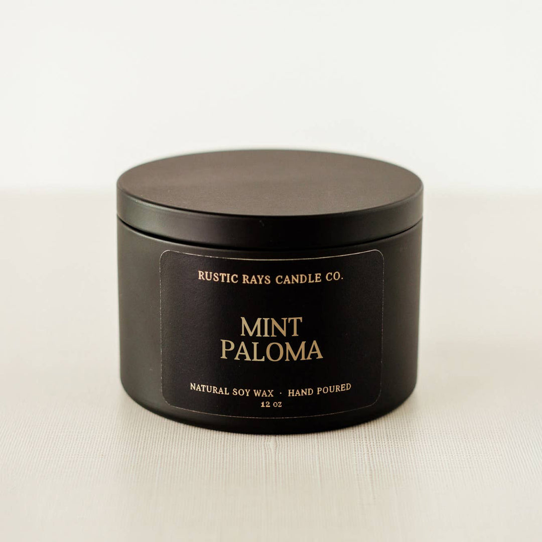 Mint Paloma 12 oz Soy Candle - Home Decor & Gifts - Summer