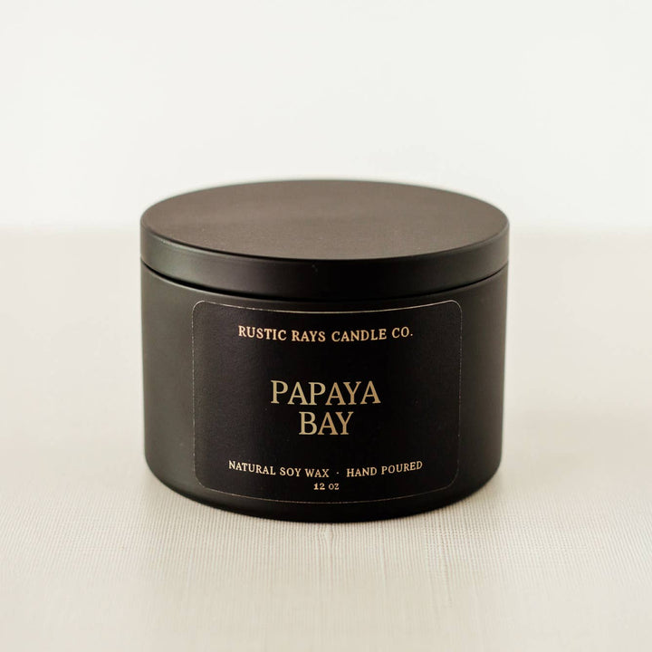 Papaya Bay 12 oz Soy Candle - Home Decor & Gifts - Summer