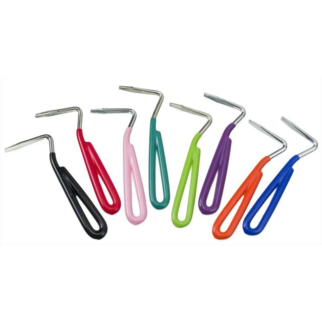 Hoof Pick with Vinyl Handle assorted colors