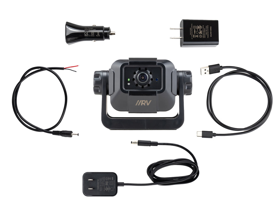 ReadyVision Solar-Powered Wireless Magnetic Camera with Remote Control