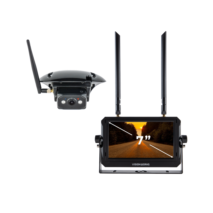 Visionworks 1080P HD Wireless All-In-One 10-Inch Quad-View Recordable Kit