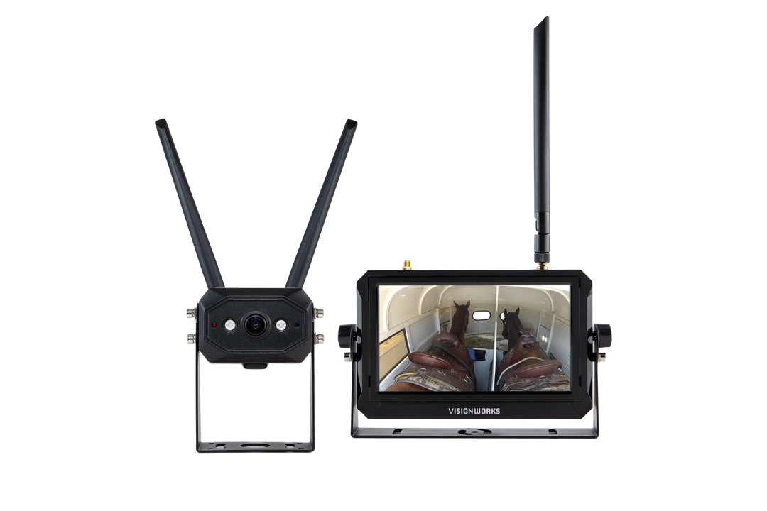 Visionworks 1080P HD Wireless Camera 7-Inch Quad-View Kit