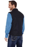 Men's Cripple Creek Wool Melton Heather Black Vest