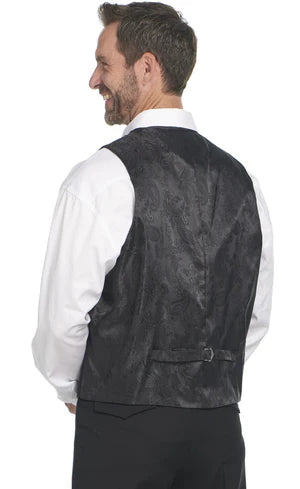 Circle S Mesquite Dress Vest- Black