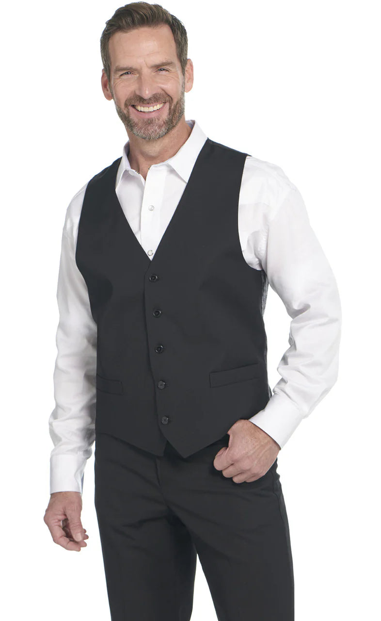 Circle S Mesquite Dress Vest- Black