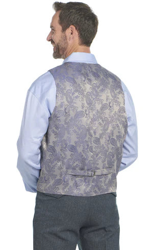 Circle S Mesquite Dress Vest- Heather Navy