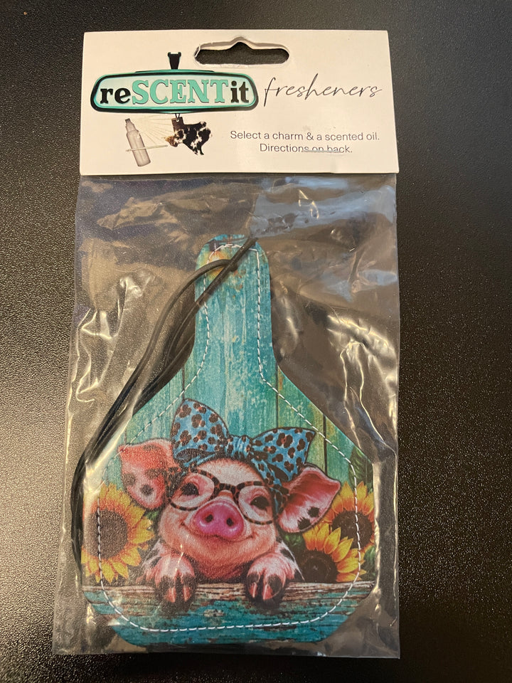 Cowhide Car Fresheners