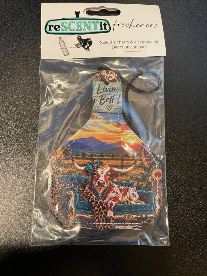 Cowhide Car Fresheners