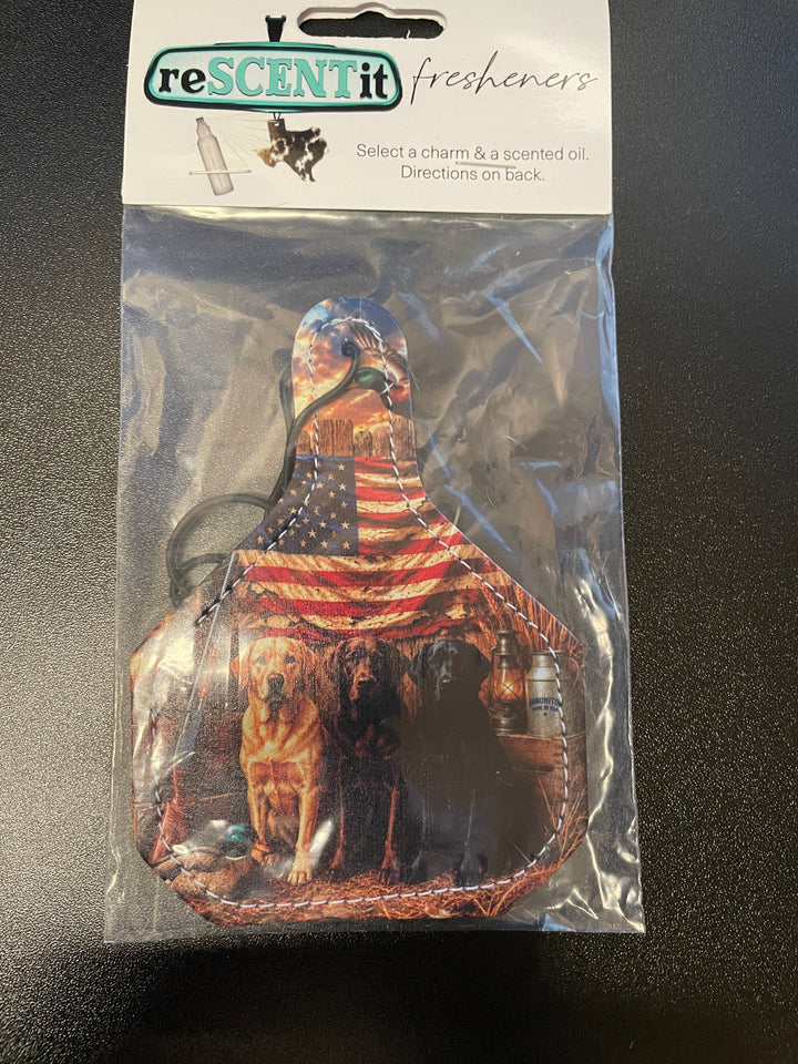 Cowhide Car Fresheners