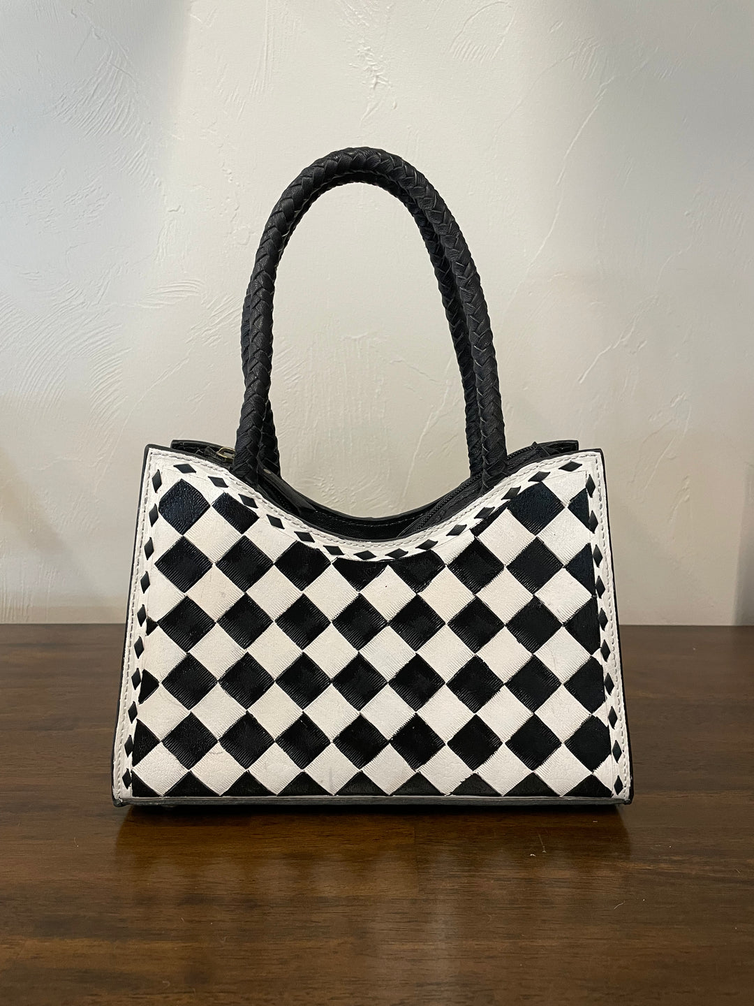checker purse