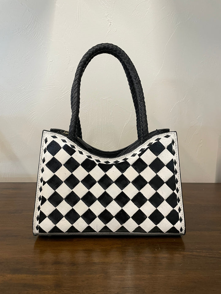 checker purse