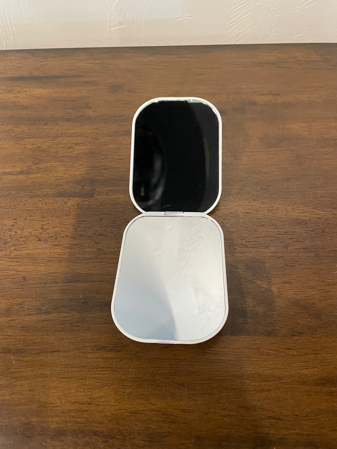 Compact Mirror- Black/White Longhorn