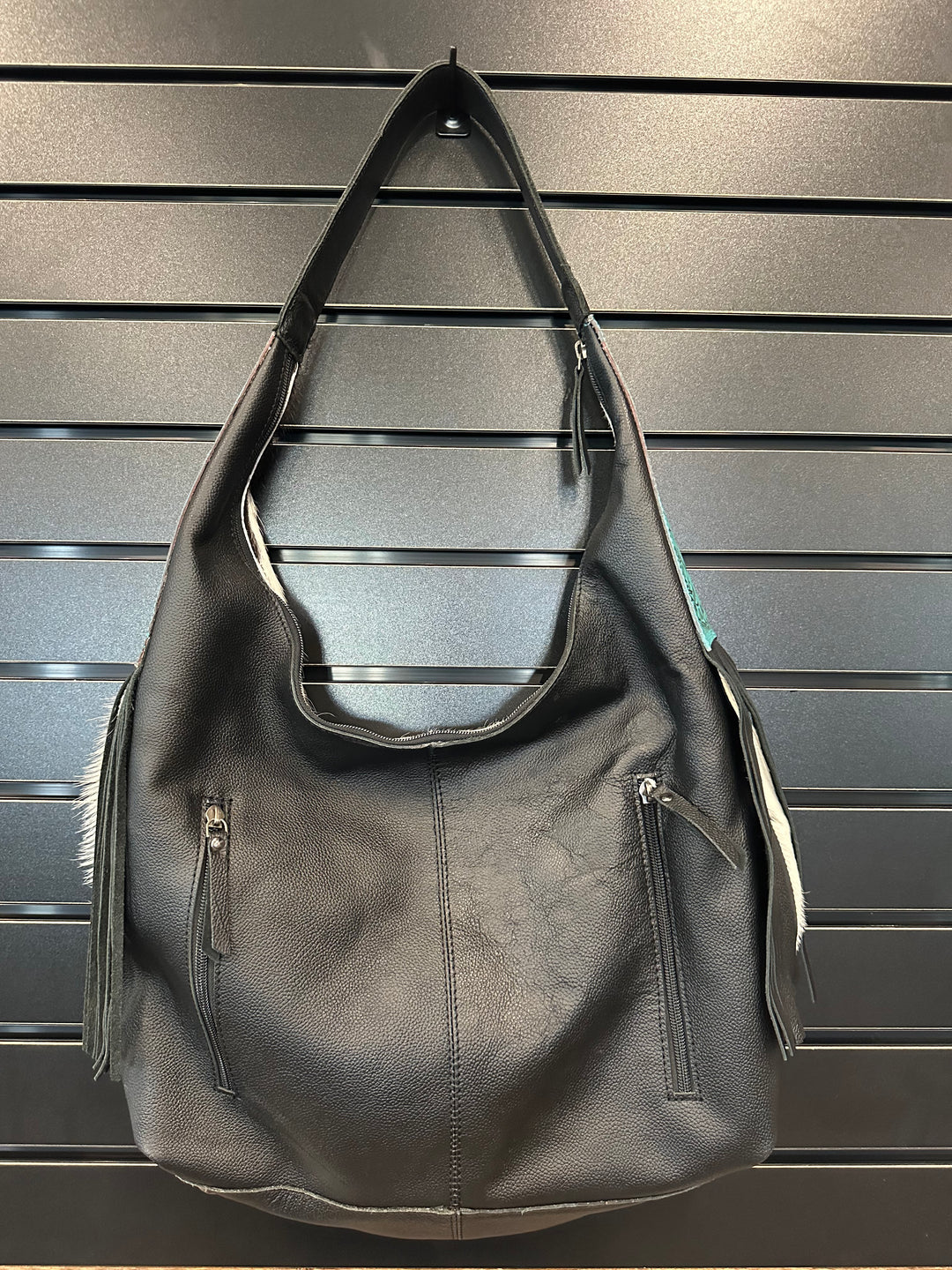Cowhide Hobo Bag