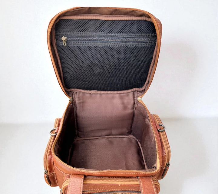 Rodeo-Ready Cowhide Lunch Bag