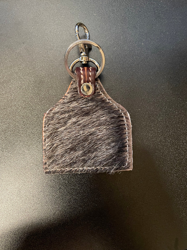 All Cowhide Key Chain