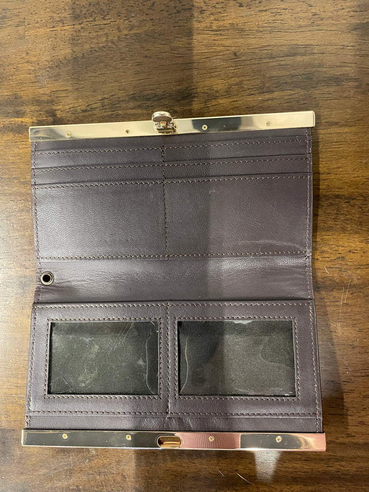 Women's Wallet- Tooled Leather/ Fawn Print