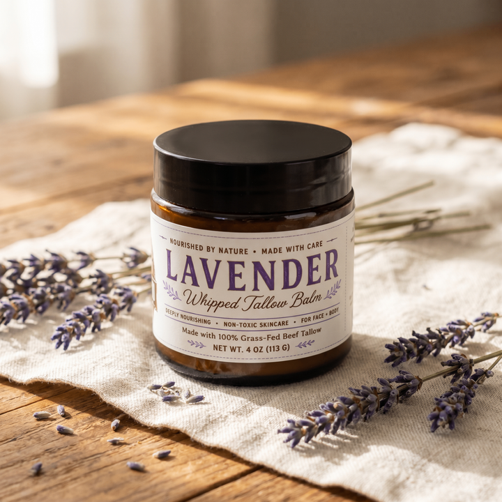 Homestead Tallow Hand and Body Cream- 4 oz