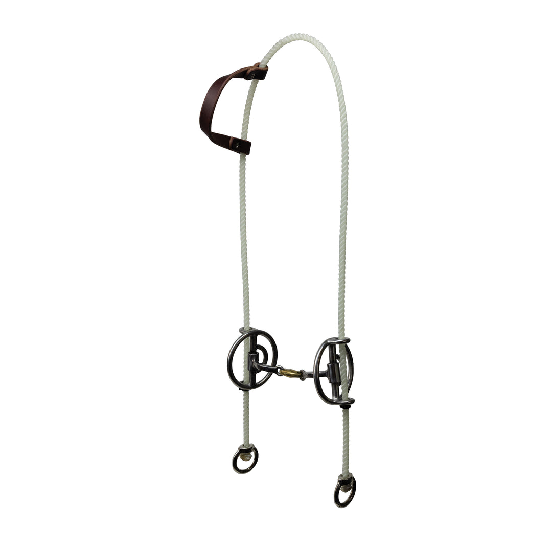 PC Rope Draw Gag- Three Piece Square Bar