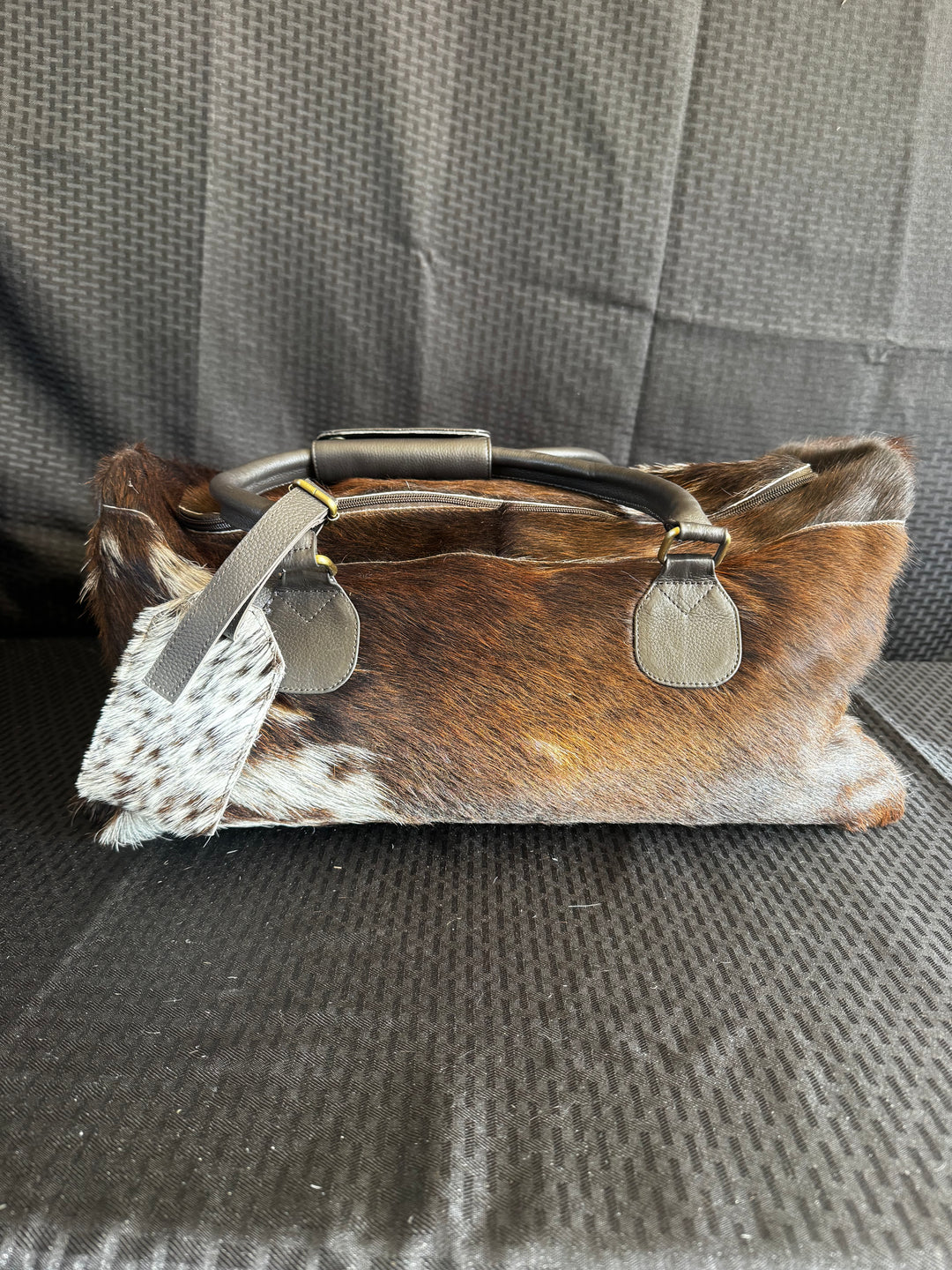 Classic Cowhide Duffle Bag